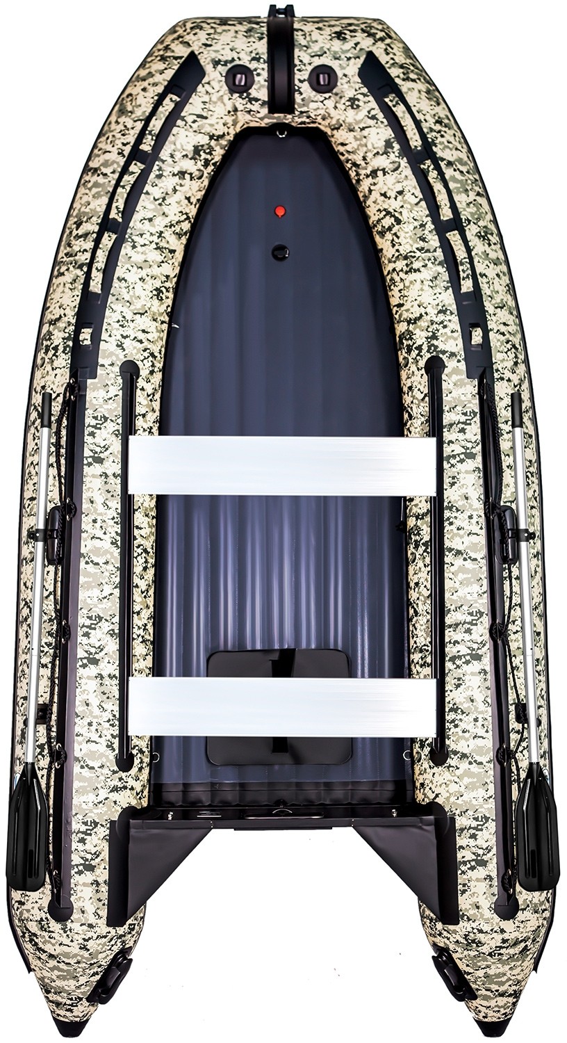 Лодка SMarine AIR MAX - 360 (зеленый пиксель/черный)
