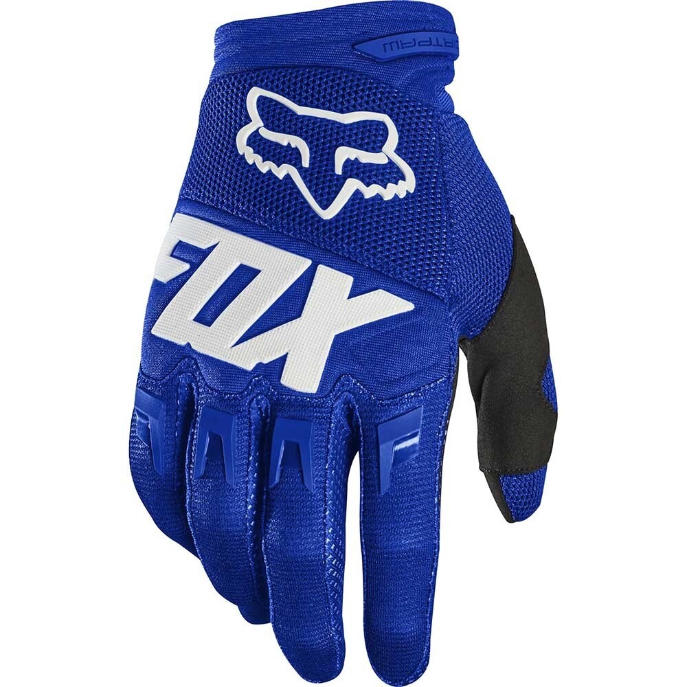 Перчатки FOX Blue/hite (L)