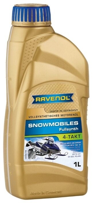 4014835728011 Ravenol Snowmobiles Fullsunth 4T (1л)