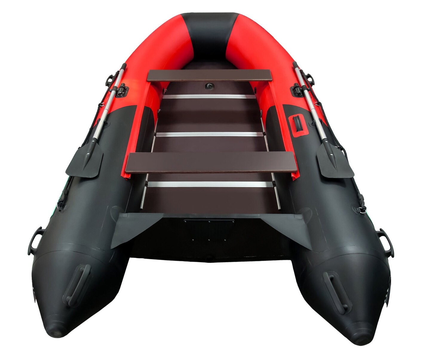 Надувная лодка GLADIATOR E330S красно-черный 
