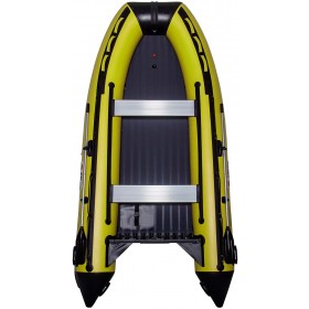 Лодка SMarine AIR MAX - 380 (желтый/черный) 