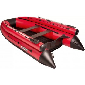 Лодка SMarine AIR FB Standard - 380 (красный/черный)